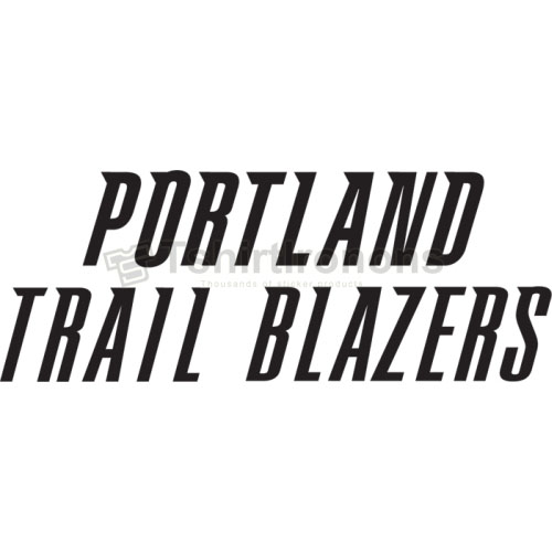 Portland Trail Blazers T-shirts Iron On Transfers N1170